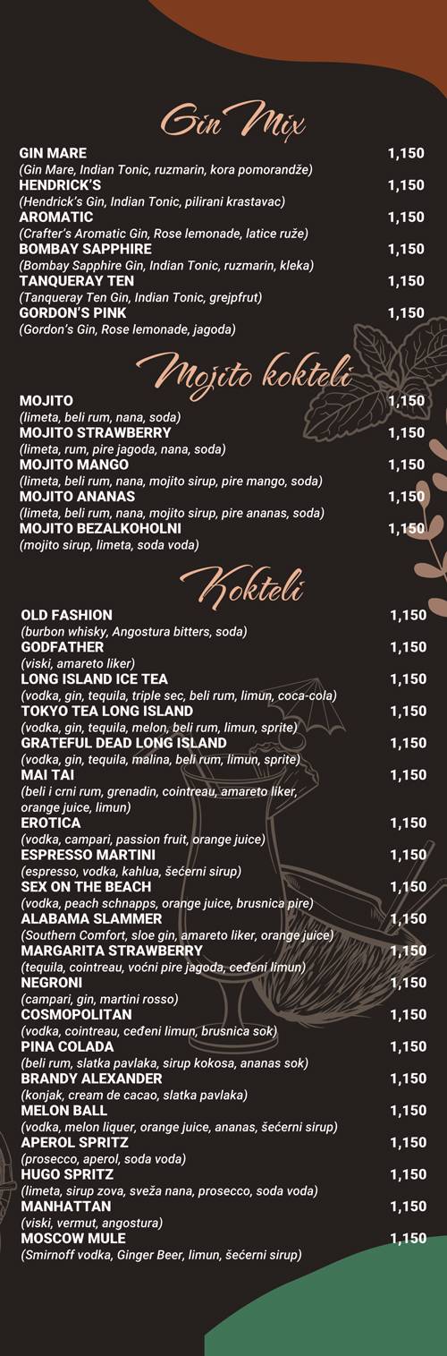 Karta pića 